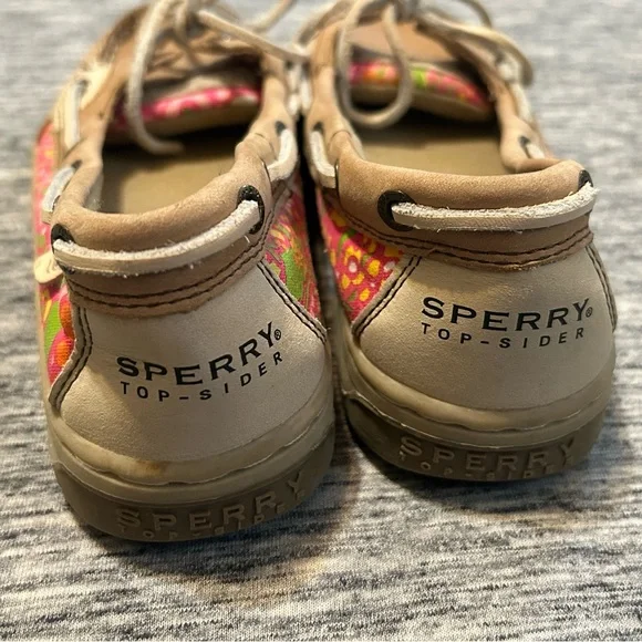 Girls Sperry Top Sider Shoes Size 3 - Picture 3 of 6